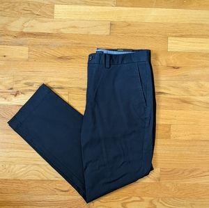 Banana Republic Mens Aiden Stretch Chino 35 x 30 in Navy Blue